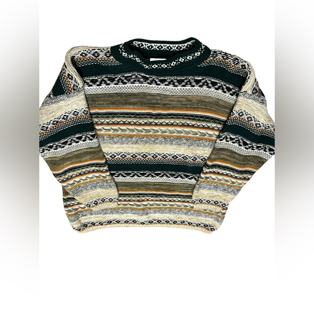 VTG Adina Sweater Knit Sweater Multicolor Sz OS like Sz M COOGI Work Streetwear